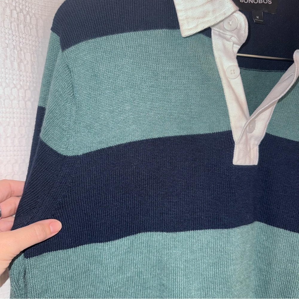 BONOBOS Rugby Sweater Polo - Picture 3 of 5
